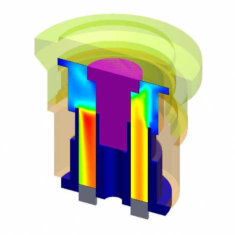 Simulazione numerica fluidodinamica CFD del Raffreddamento per Termoformatura