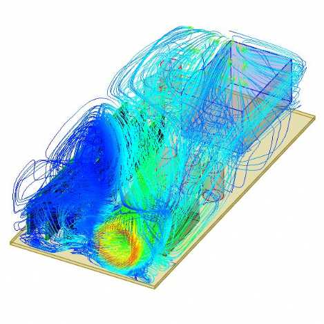 Analisi fluidodinamica CFD del Raffreddamento di un Apparato Elettronico