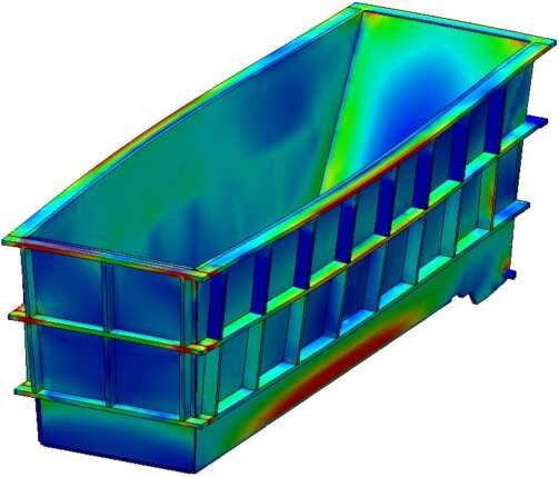 Analisi FEM Contenitore Metallico Analisi FEM Contenitore Metallico