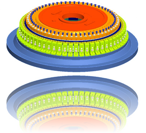 MacchinaTessile - Testa Tessile 3D MacchinaTessile - Testa Tessile 3D