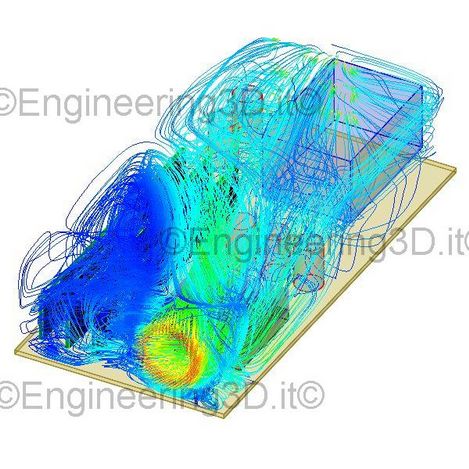 CFD Flussi Aria Scheda Elettronica