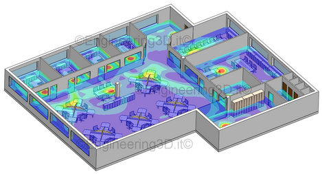 CFD HVAC Costruzioni Settore Civile