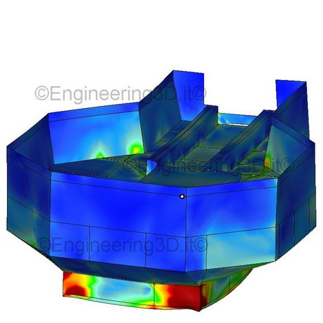 Analisi Strutturale FEM di un Basamento Macchina Utensile Speciale