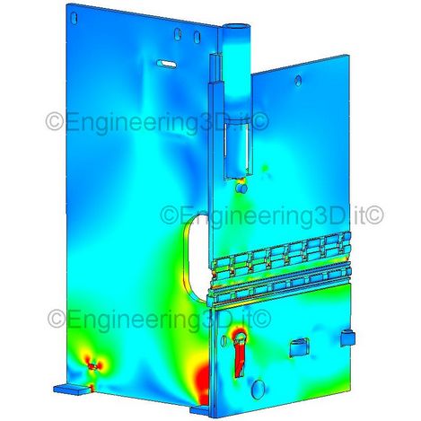 Analisi Strutturale FEM di una Macchina Piegatrice